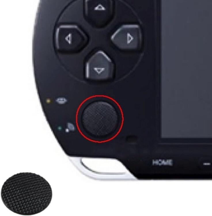 Thumbstick Cap - PlayStation Portable 1000 - Black (CHR)