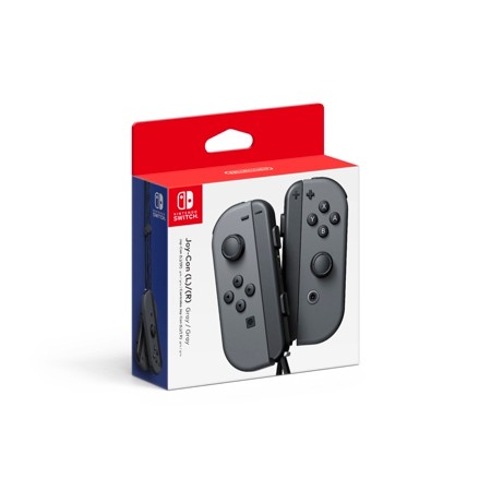 JOY CON CONTROLLER 2 PACK GREY