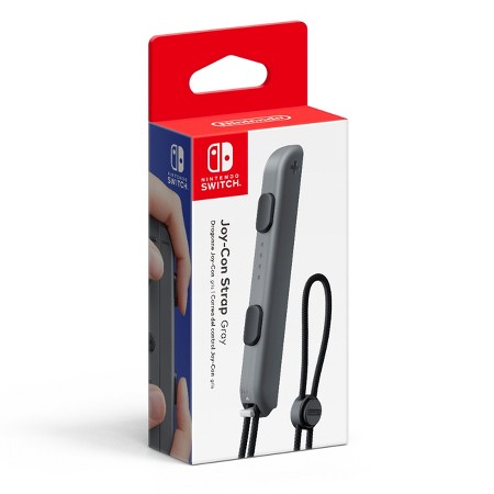 JOY CON CONTROLLER STRAP GREY